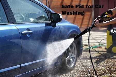 Safe PSI for Car Washing